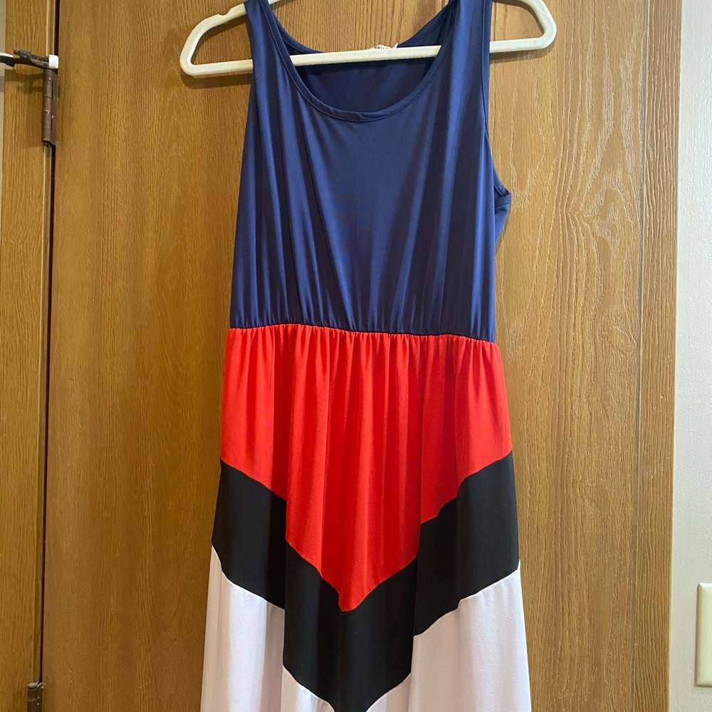 Maxi dress great for packing doesn’t wrinkle !